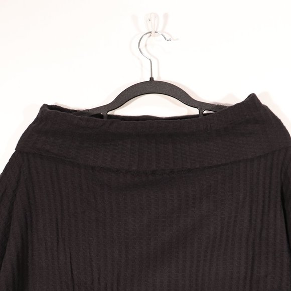 NWT Free People X Revolve Juicy Long Sleeve Top in Black - Picture 4 of 15